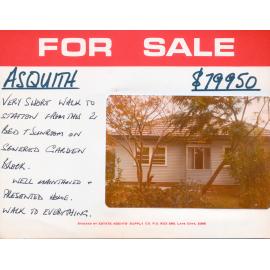 Real Estate Advertisement - Asquith