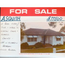 Real Estate Advertisement - Asquith