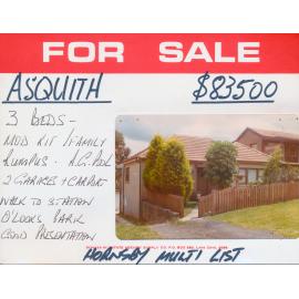 Real Estate Advertisement - Asquith