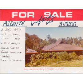 Real Estate Advertisement - Asquith