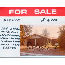 Real Estate Advertisement - Asquith