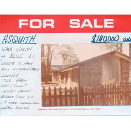 Real Estate Advertisement - Asquith