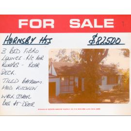 Real Estate Advertisement - Hornsby Heights