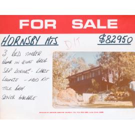 Real Estate Advertisement - Hornsby Heights