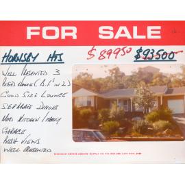 Real Estate Advertisement - Hornsby Heights