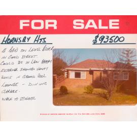 Real Estate Advertisement - Hornsby Heights