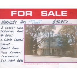 Real Estate Advertisement - Hornsby Heights