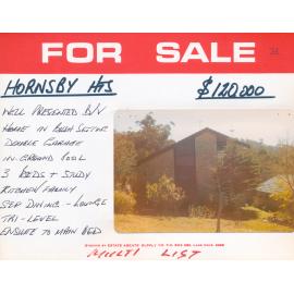 Real Estate Advertisement - Hornsby Heights