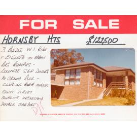 Real Estate Advertisement - Hornsby Heights