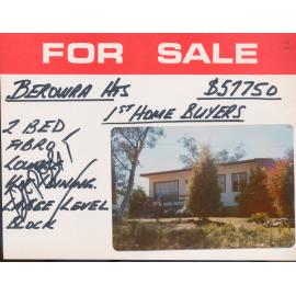 Real Estate Advertisement - Berowra