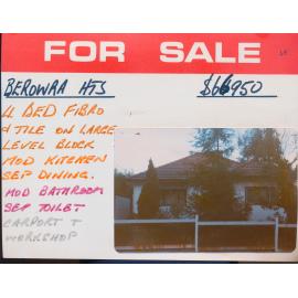 Real Estate Advertisement - Berowra
