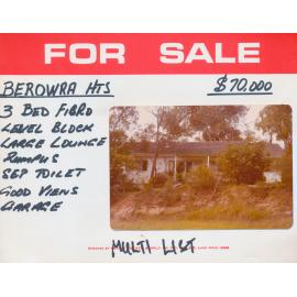 Real Estate Advertisement - Berowra