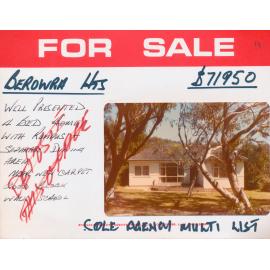 Real Estate Advertisement - Berowra
