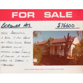 Real Estate Advertisement - Berowra