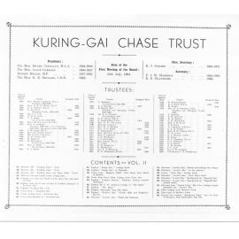 Trustees of Ku-ring-gai Chase Trust, 1894