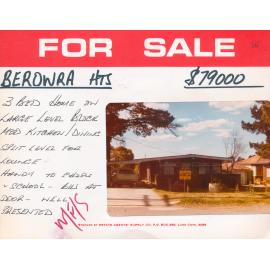 Real Estate Advertisement - Berowra
