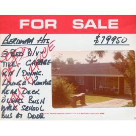 Real Estate Advertisement - Berowra