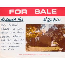 Real Estate Advertisement - Berowra