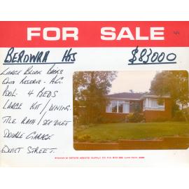 Real Estate Advertisement - Berowra