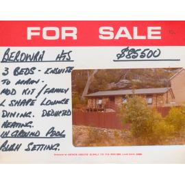 Real Estate Advertisement - Berowra