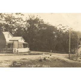 Thacker's Store, Carlingford Road, Epping, c. 1920