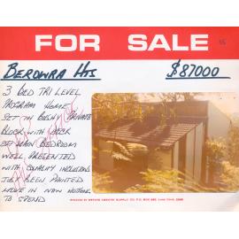 Real Estate Advertisement - Berowra