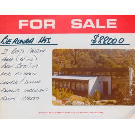 Real Estate Advertisement - Berowra