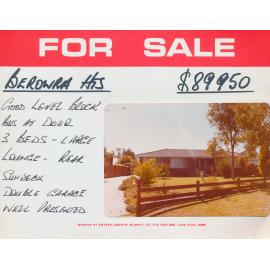Real Estate Advertisement - Berowra