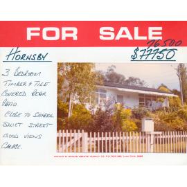 Real Estate Advertisement - Hornsby