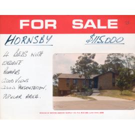 Real Estate Advertisement - Hornsby