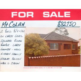 Real Estate Advertisement - Mount Colah