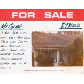 Real Estate Advertisement - Mount Colah