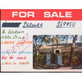 Real Estate Advertisement - Berowra