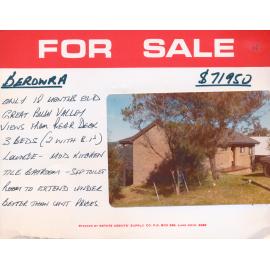 Real Estate Advertisement - Berowra