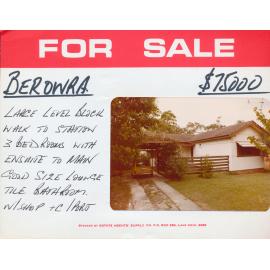 Real Estate Advertisement - Berowra