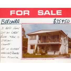 Real Estate Advertisement - Berowra