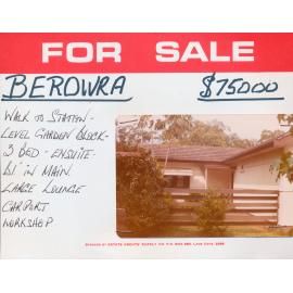 Real Estate Advertisement - Berowra