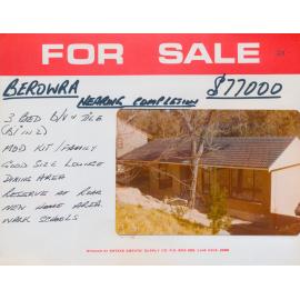 Real Estate Advertisement - Berowra