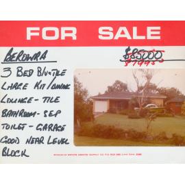 Real Estate Advertisement - Berowra