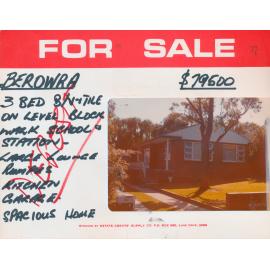 Real Estate Advertisement - Berowra