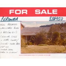 Real Estate Advertisement - Berowra