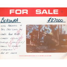 Real Estate Advertisement - Berowra