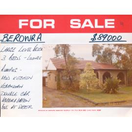 Real Estate Advertisement - Berowra