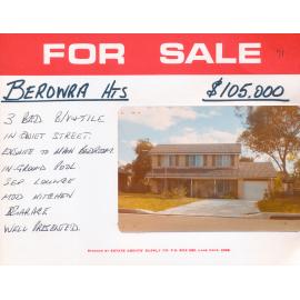 Real Estate Advertisement - Berowra Heights