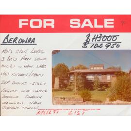 Real Estate Advertisement - Berowra