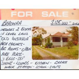 Real Estate Advertisement - Berowra