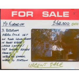 Real Estate Advertisement - Mount Kuring-gai