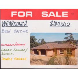 Real Estate Advertisement - Wahroonga