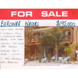 Real Estate Advertisement - Berowra Waters