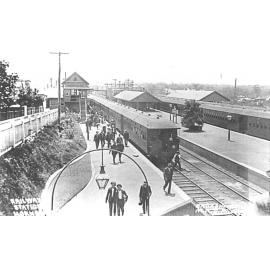 Hornsby Railway Station looking north